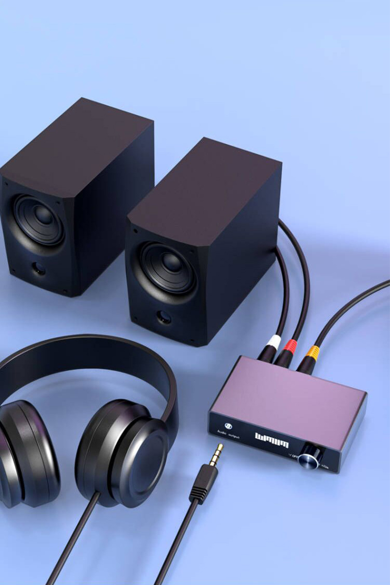 optical to rca converter,optical to rca adapter,optical to jack 3.5 mm,DAC Digital to Analog 